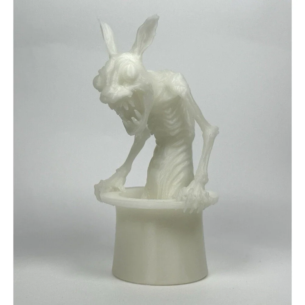 Twilight Zone The Movie (1983) Monster Rabbit In The Hat Glow In The Dark Toy